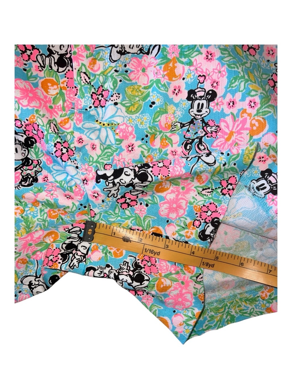NWT Lilly Pulitzer + Disney Callahan Mid-Rise Short Lilly Hearts Disney - Picture 5 of 10